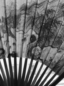 Fan in B&W