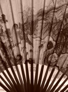 Fan in Sepia