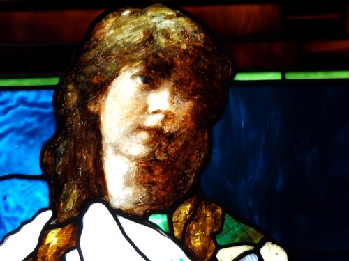 Detail from Purity by John La Farge, 1885