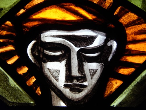 Detail from St. Gabriel, by Patrick Pollen of Dublin