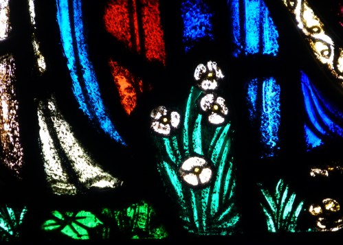 Detail from the Evangelists Window, Trinity Church, 1927