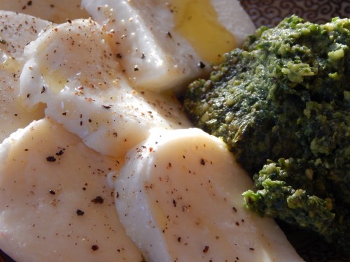 Steve's Pesto with Mozarella