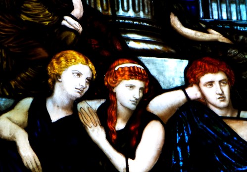 details from life of st. paul's life, by henry holiday of london, 1878