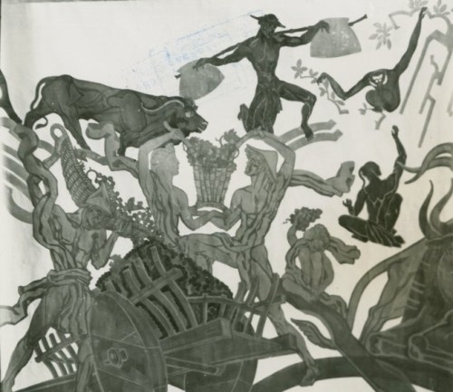 Vineyard by Bourdelle 1939