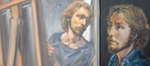 self-portraits of donald