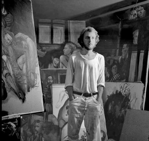 donald langosy in the studio