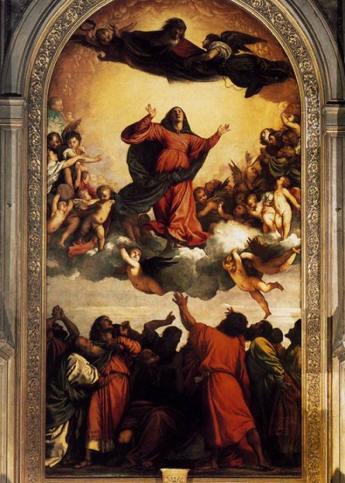 Assumption of the Virgin, by Titian