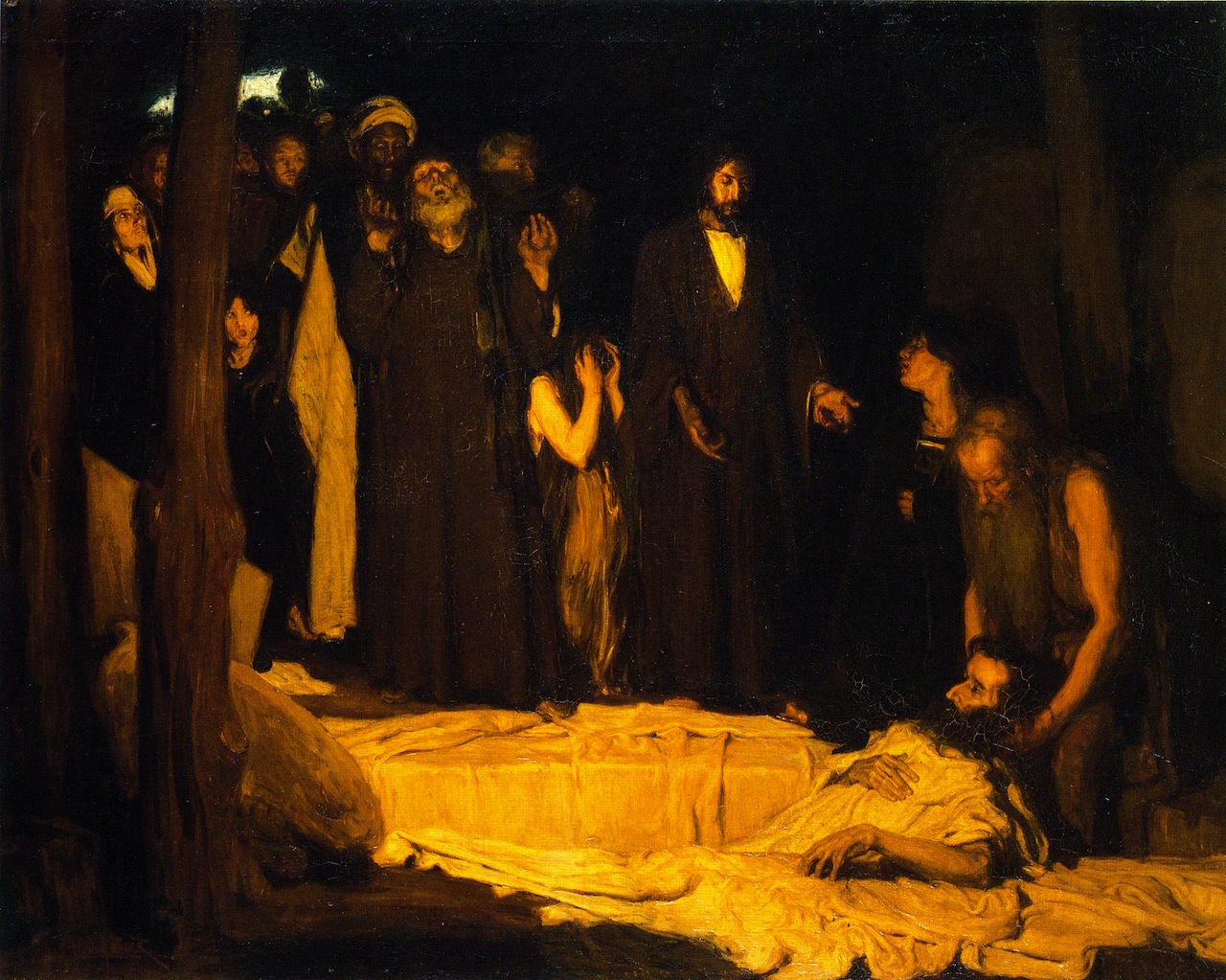 resurrectionoflazarus1896