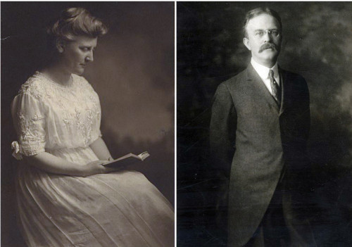 Mary White Ovington and Oswald Garrison Villard, circa 1910-1920